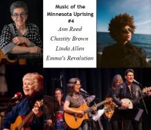Ann Reed, Chastity Brown, Linda Allen, and Sandy O & Pat Humphries