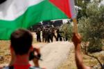 photo of a demonstration in Palestine